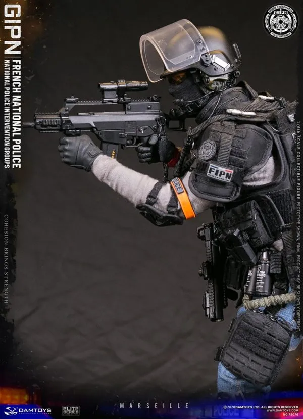 DAM Toys - Elite Series: French National Police Intervention Groups: GIPN in Marseille