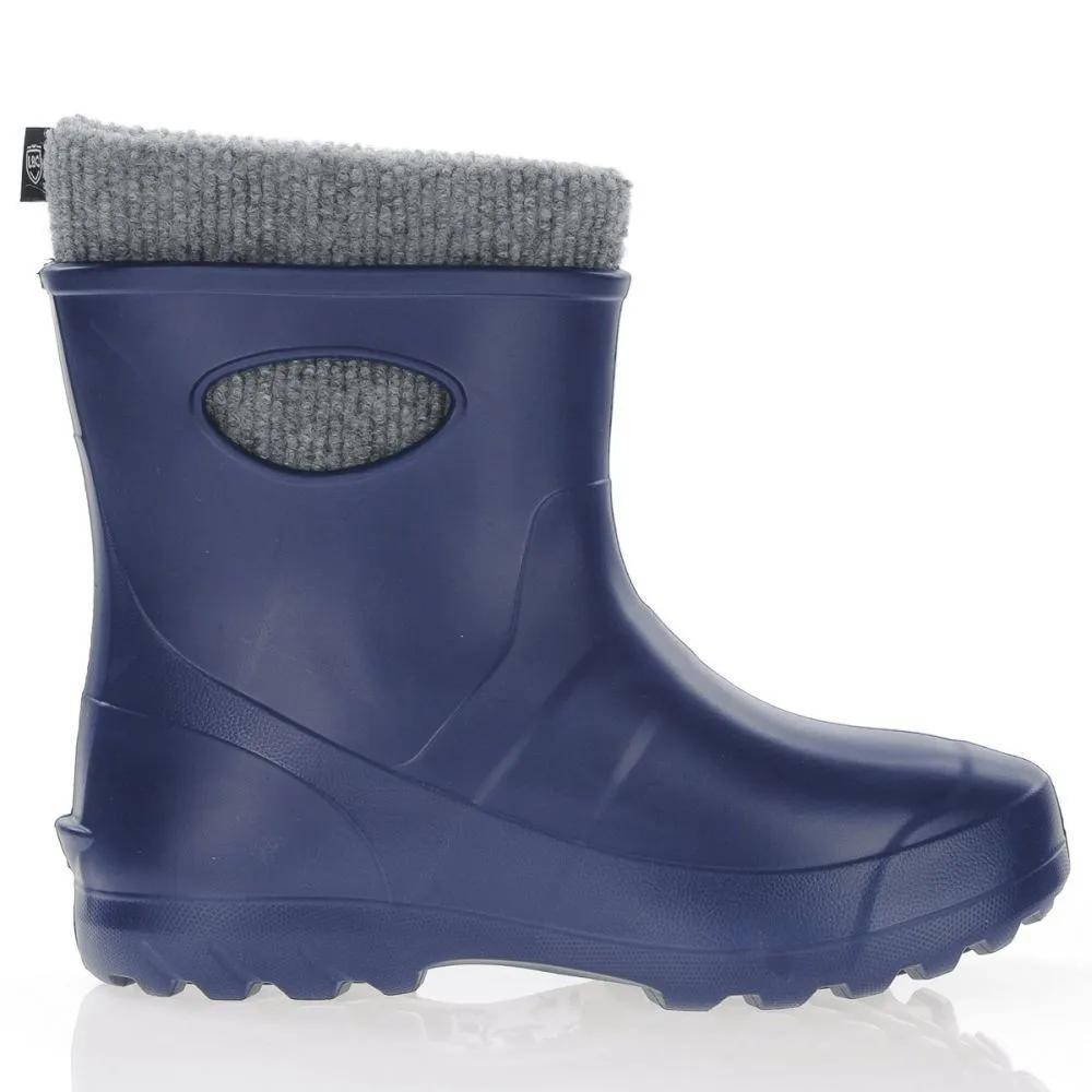 Leon Boots Ultralight Navy Ladies Ankle Boots - Size 4