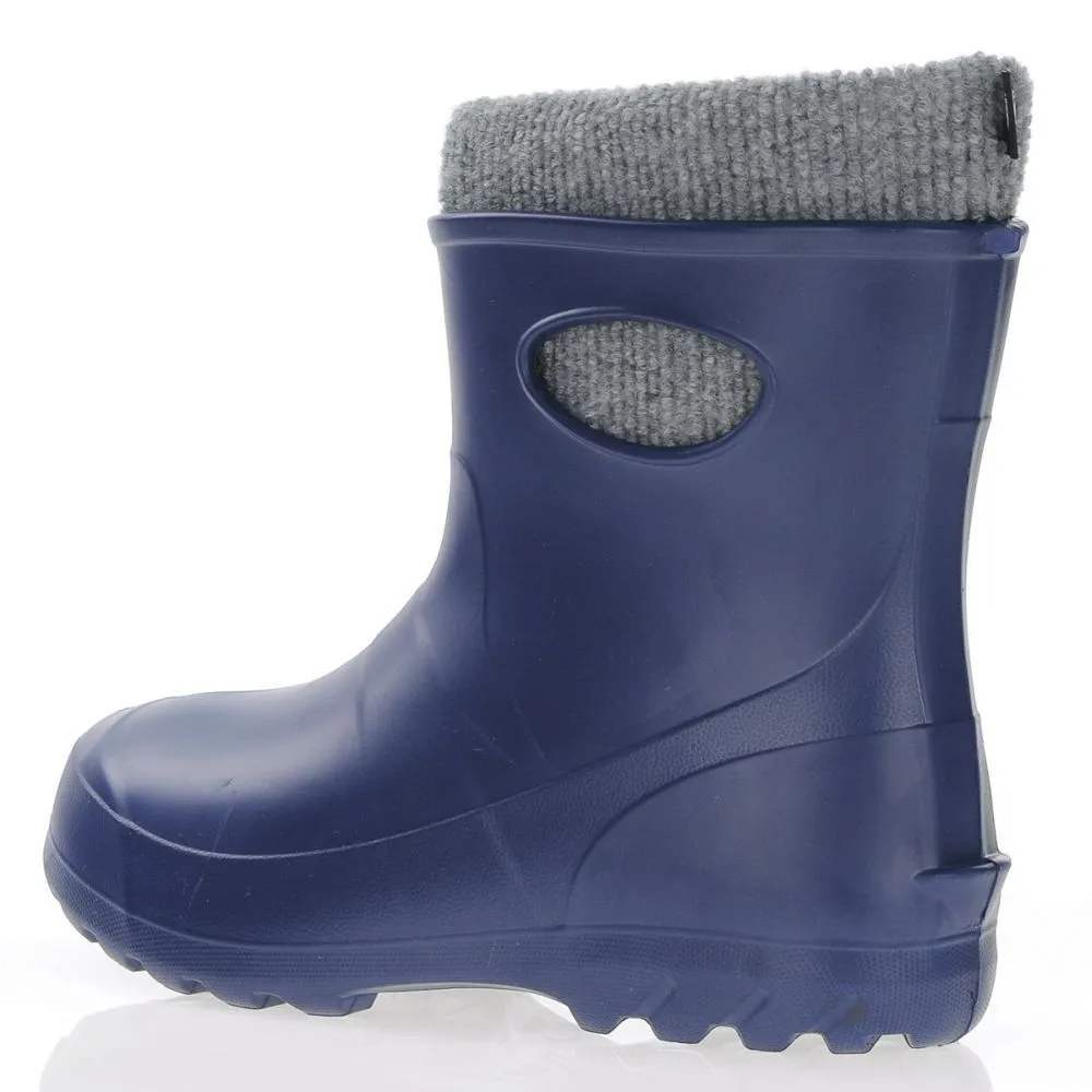 Leon Boots Ultralight Navy Ladies Ankle Boots - Size 4