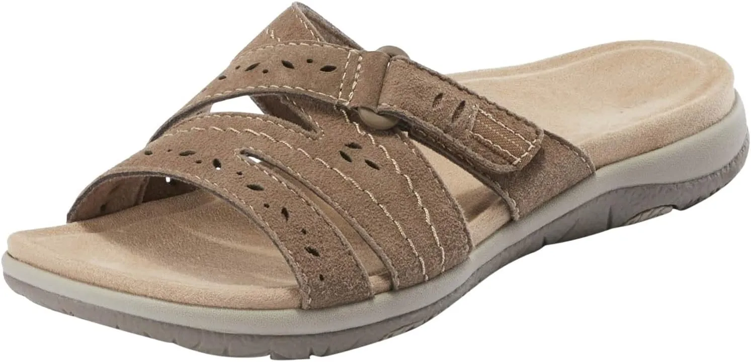 Platform Sandals Women Comfortable Faux Leather Open Toe Wedge Sandals Summer Sandals Walking Sandals Beach Slippers