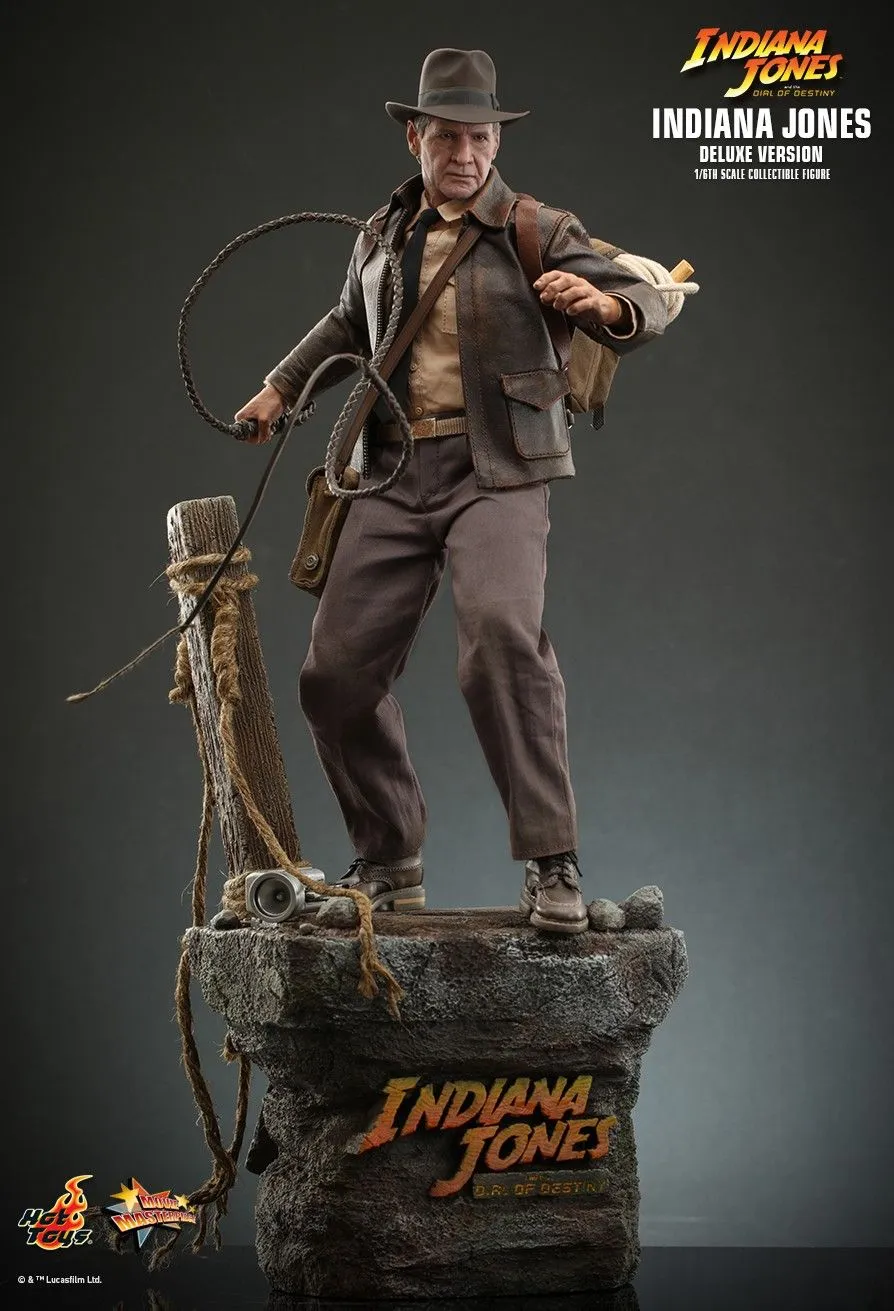 [PRE-ORDER] Hot Toys - MMS717 Indiana Jones 1/6th Scale Collectible Figure - Dial of Destiny: Indiana Jones [Deluxe Version]