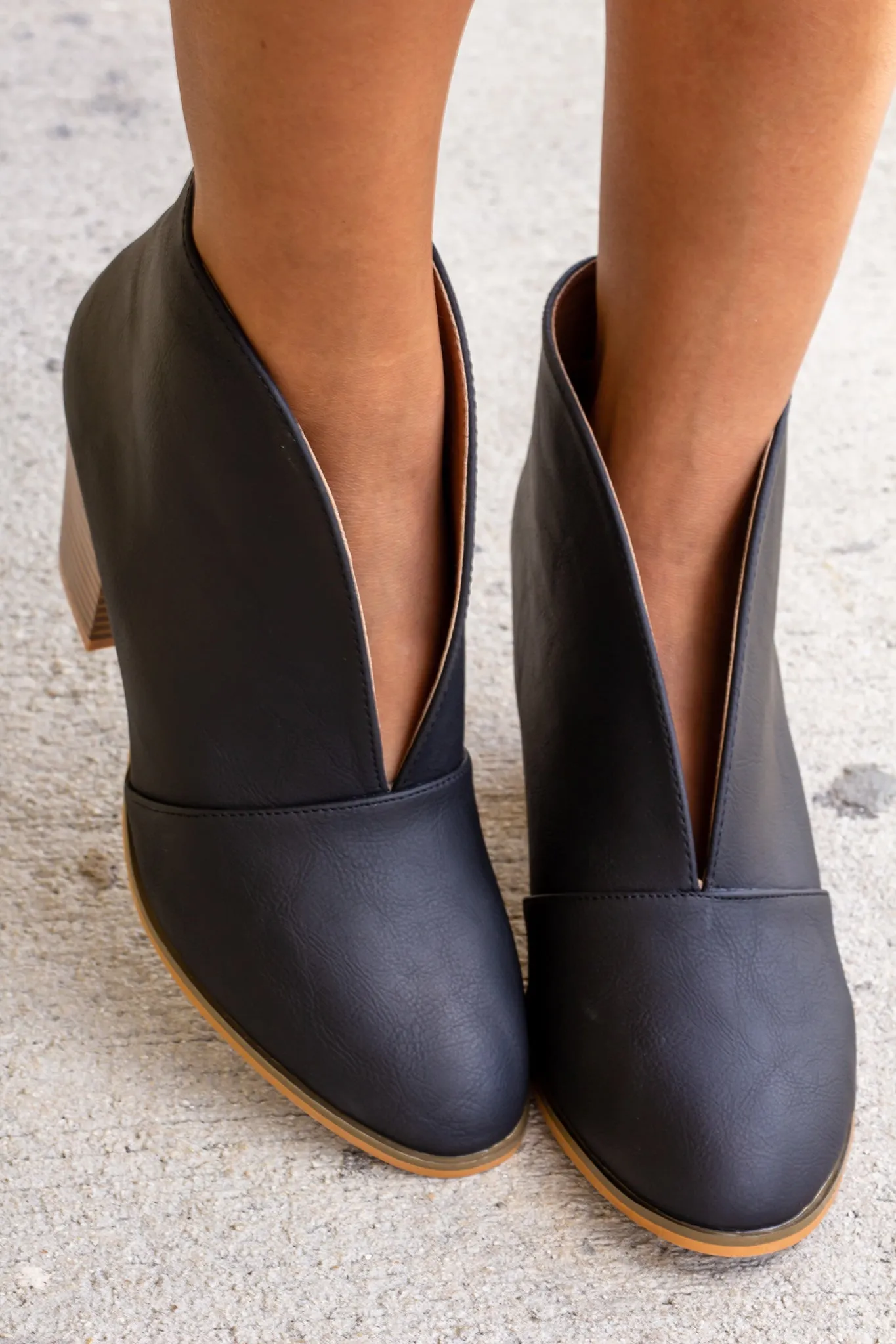 Ramona Black Booties
