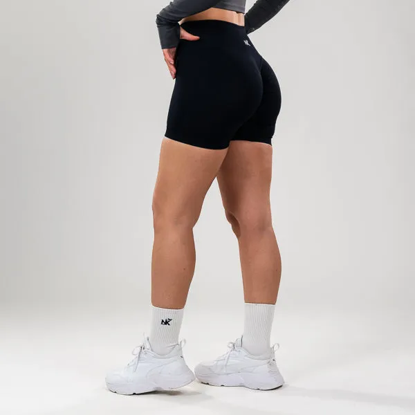 Scrunch VBelt-Onyx Shorts