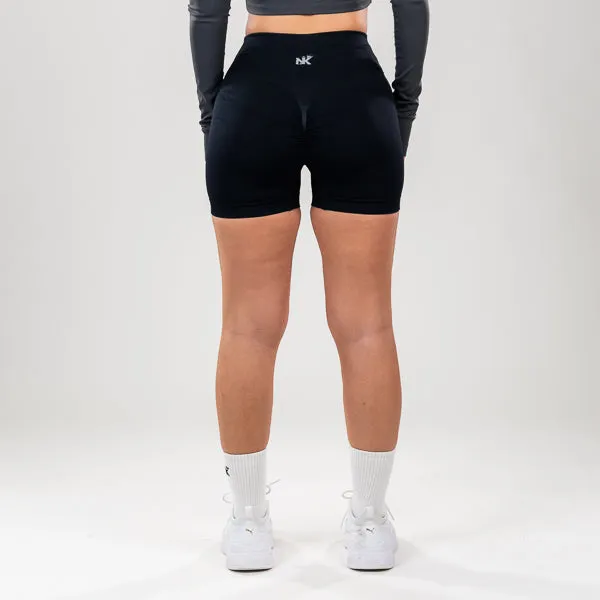 Scrunch VBelt-Onyx Shorts