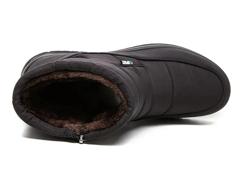 Women Boots Waterproof Snow Boots For Winter Shoes Zipper Ankle Boots Winter Shoes - WRB50135