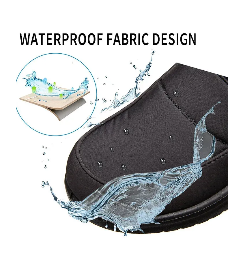 Women Boots Waterproof Snow Boots For Winter Shoes Zipper Ankle Boots Winter Shoes - WRB50135